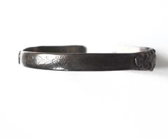 1900-1930 Chinese Sterling Silver Enamel Jade Bracelet