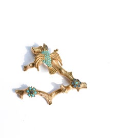 1960s Ciner Bird Brooch