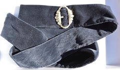 Deco Belt Buckles / Velvet Belt