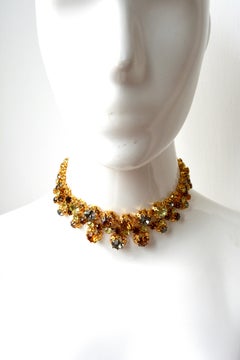 50s Rhinestone Necklace