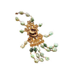 Vintage Accessocraft Dragon Necklace