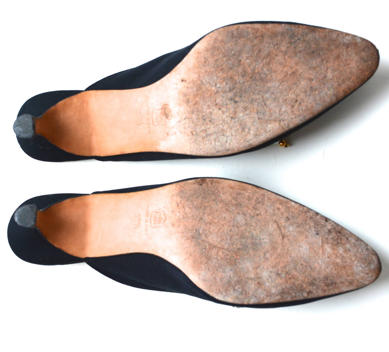 1980s Manolo Blahnik Beaded Shoes 1