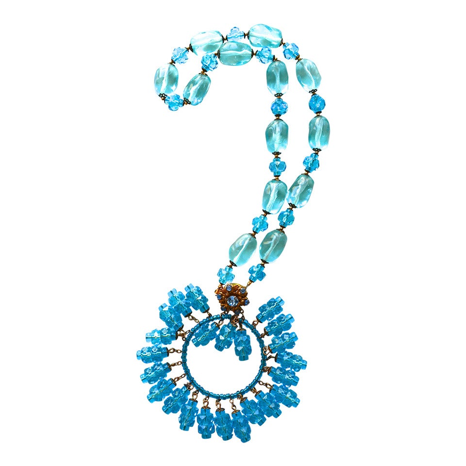 Miriam Haskell Maharaja Necklace For Sale