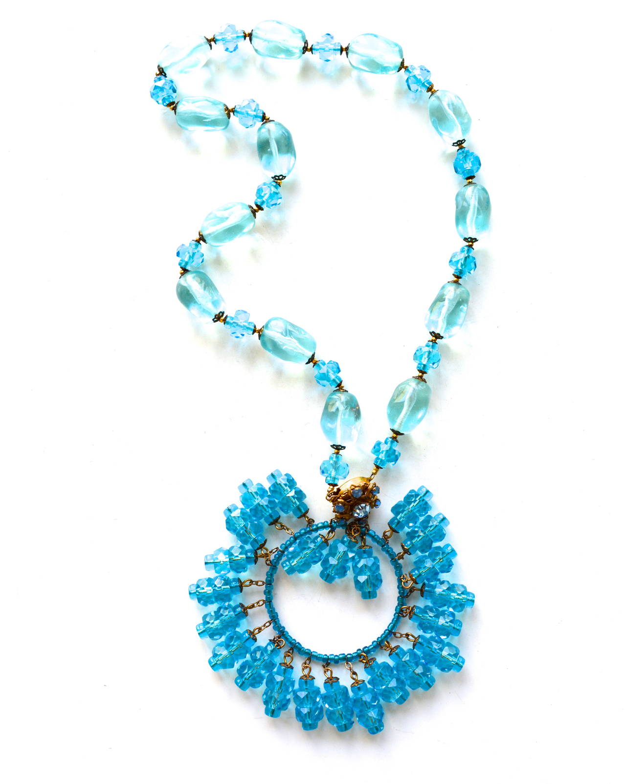 Miriam Haskell Maharaja Necklace For Sale 1