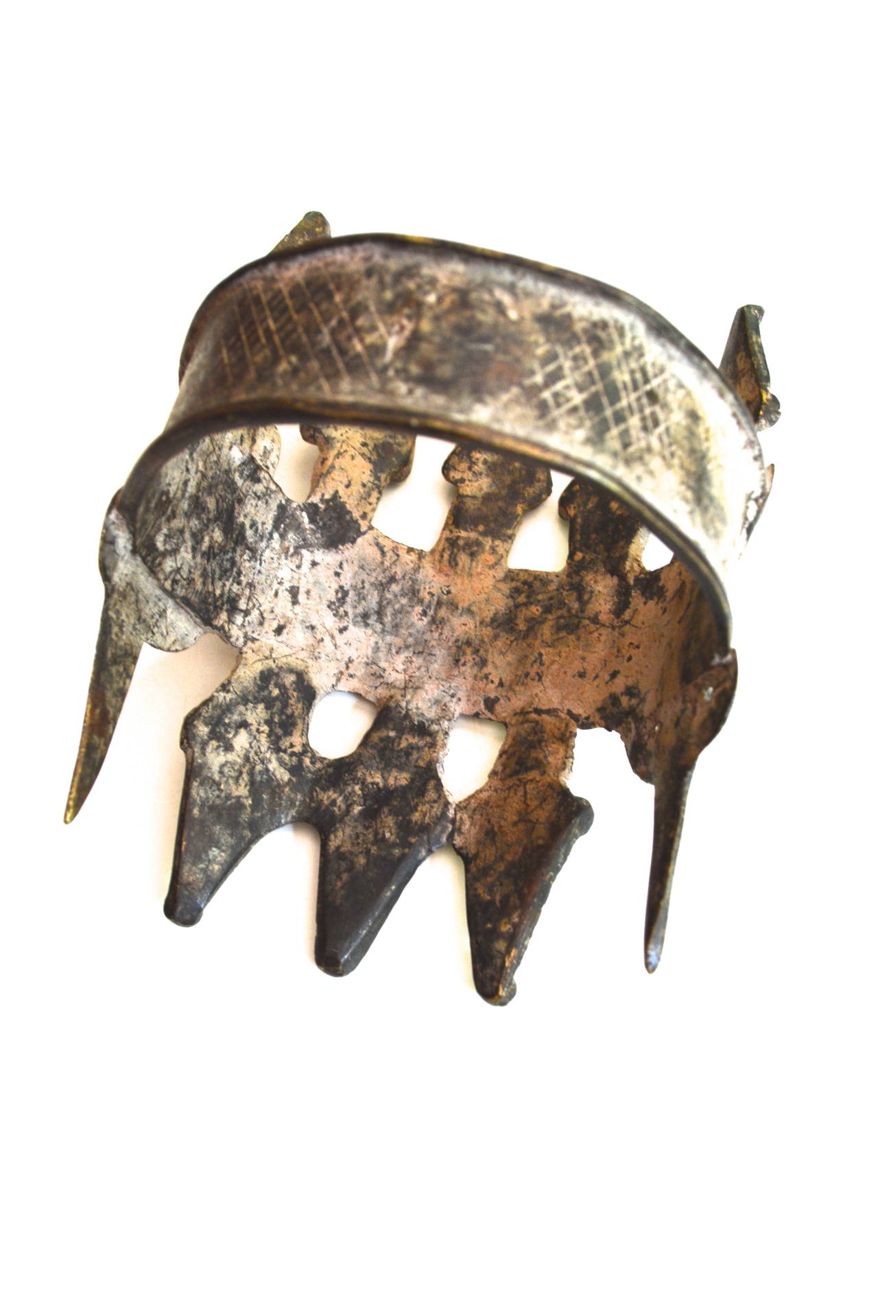 Lobi Burkina Faso Crocodile Amulet Armband  In Excellent Condition For Sale In Litchfield County, CT