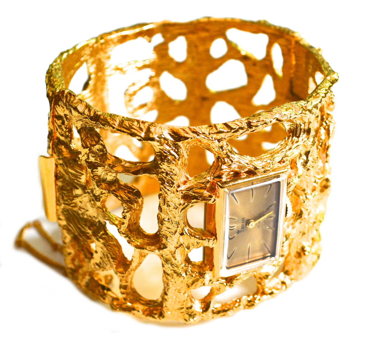 Jonathan Bailey Trifari Iconic Sculptured Watch Cuff