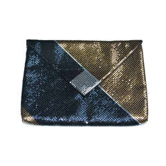 Whiting and Davis Tricolor Clutch