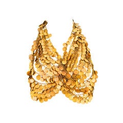 Bill Smith 1969 Rare Coin Necklace or Halter Bodice 12