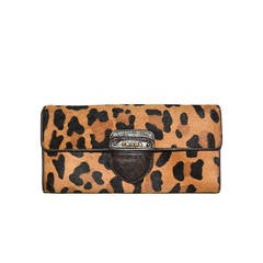 Prada Leopard Wallet