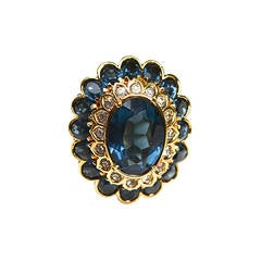 Vintage Panetta Oversized Cocktail Ring
