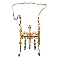 Vintage Accessocraft Gothic Necklace