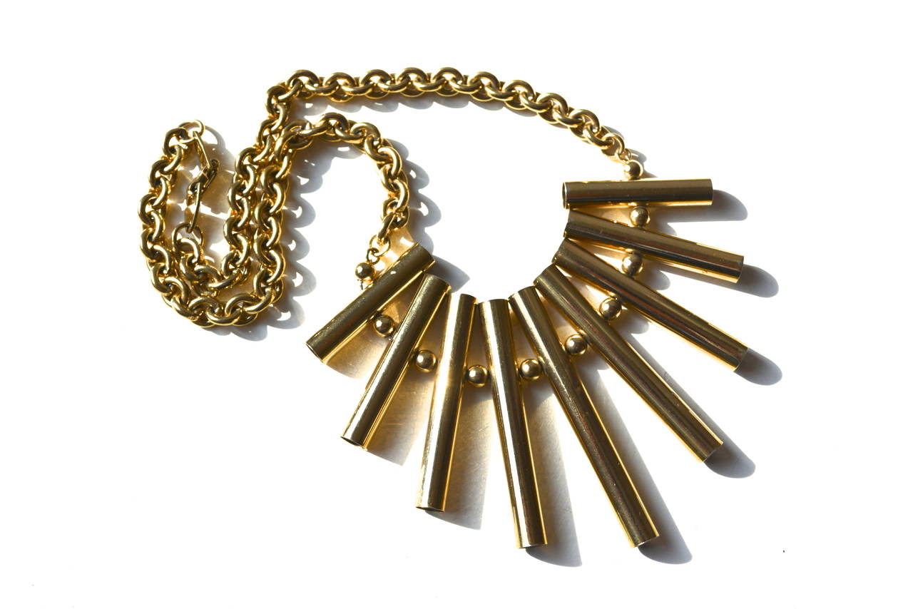 Women's Pierre Cardin Mod Fringe Necklace