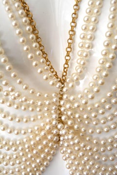 Pearl Body Jewelry Top Attributed to Bill Smith