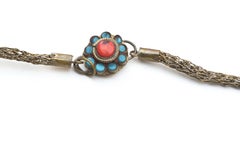 Antique Tibetan Coral Ganesh Necklace