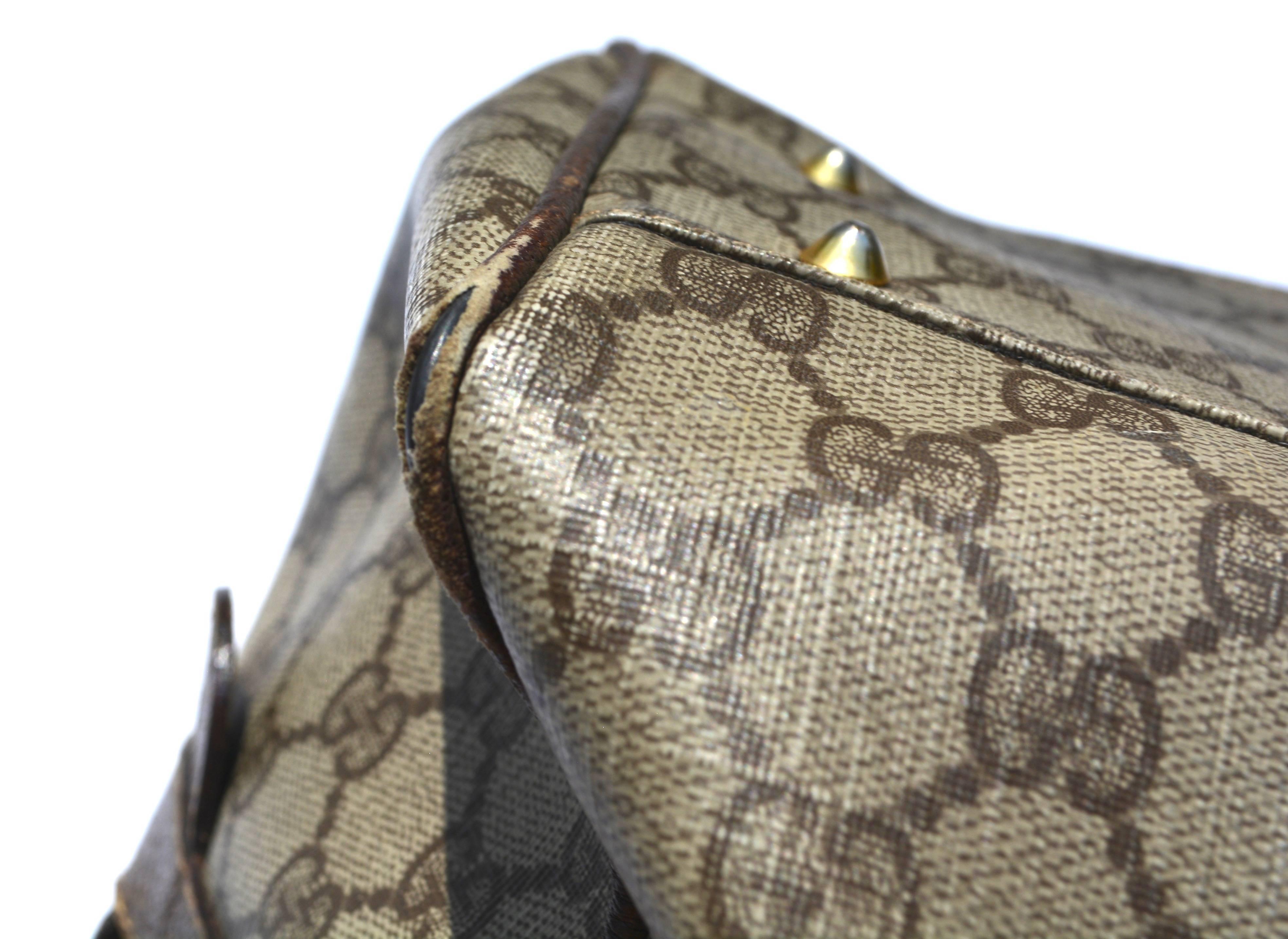 Women's or Men's Gucci Logo Mini Duffle Handbag For Sale