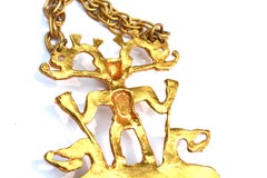 KJL Aztec Style Necklace, 1960s