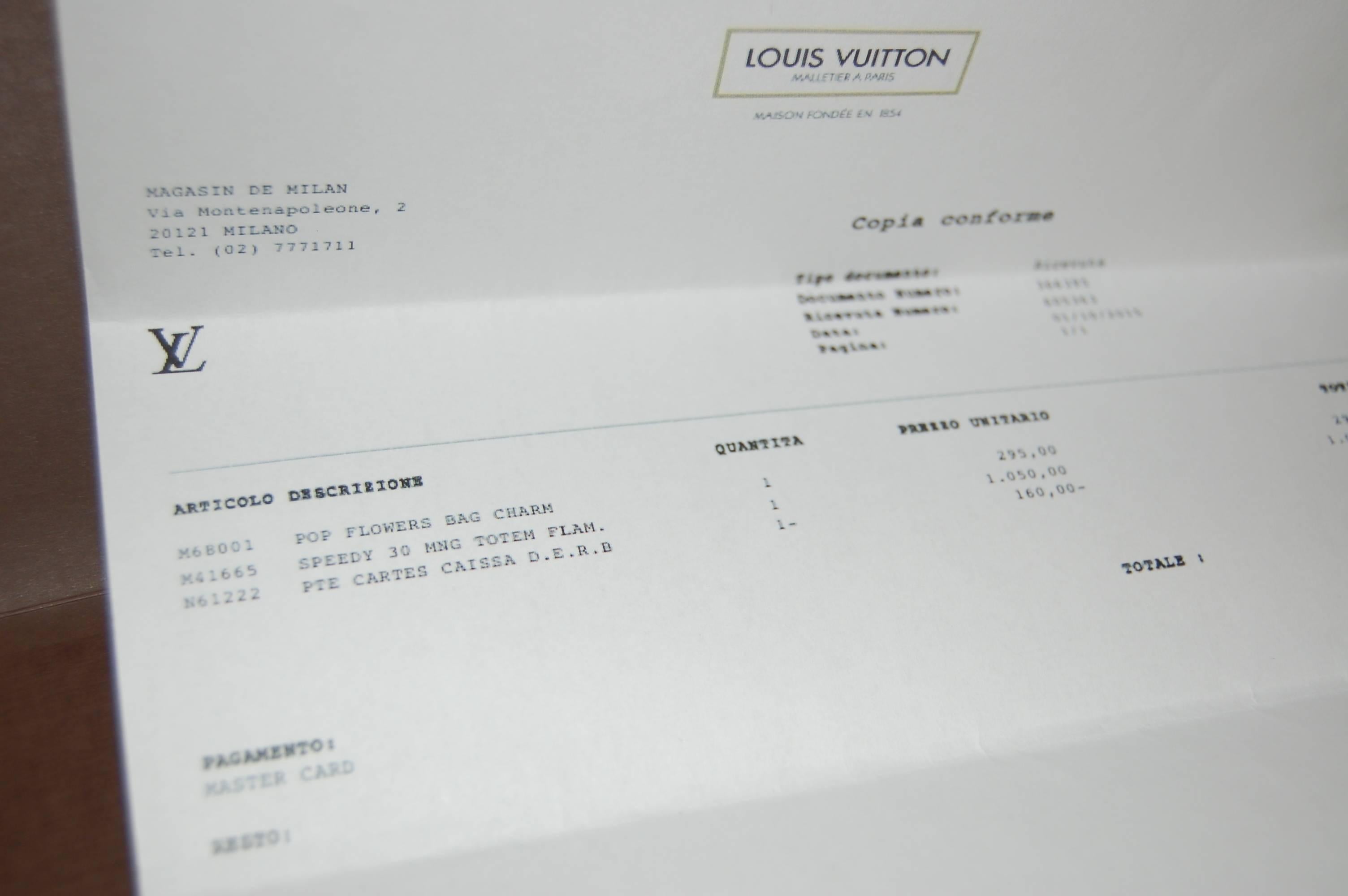 Louis Vuitton Speedy Totem Flamingo Handbag 4