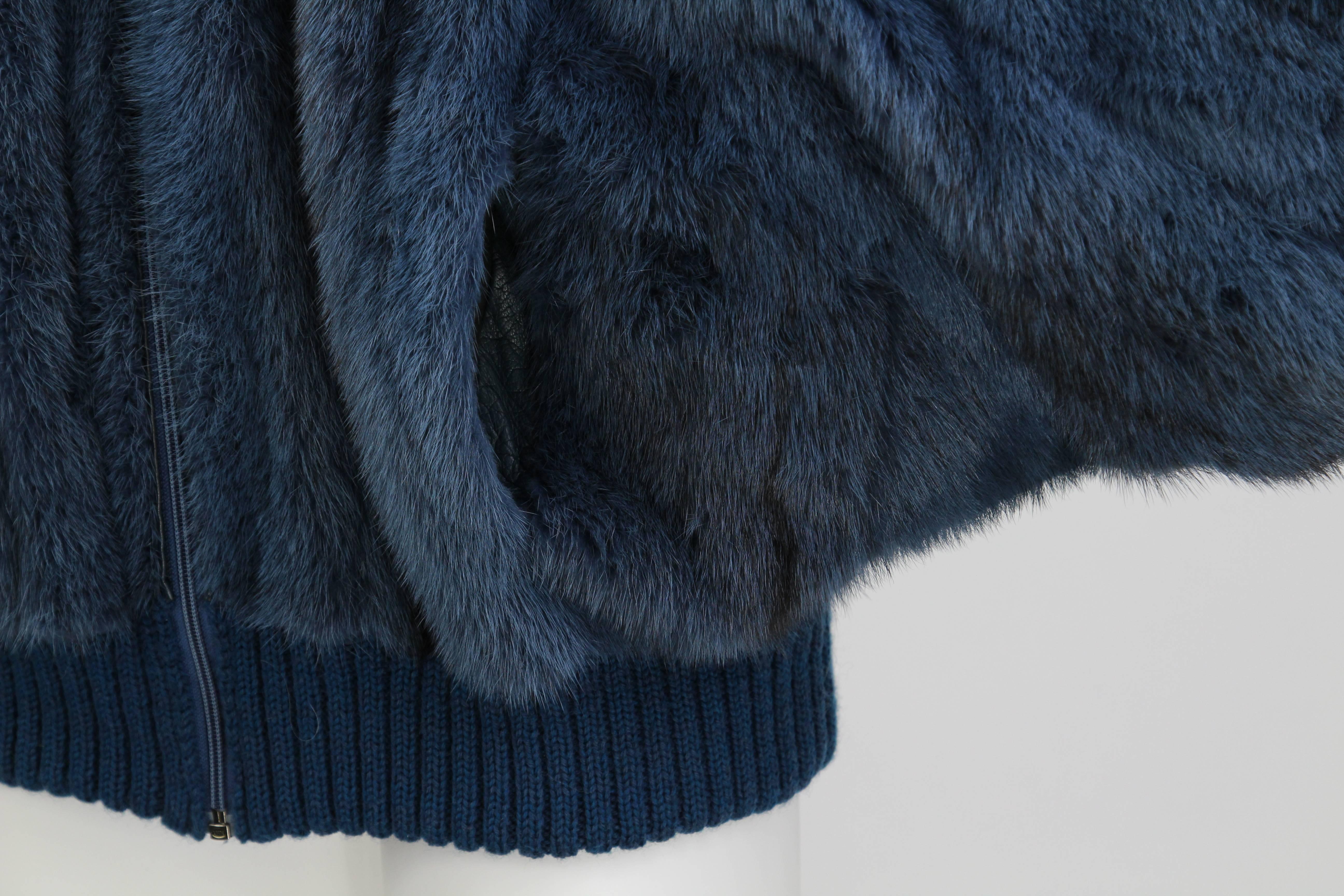 1980s Christian Dior sporty fur coat 1