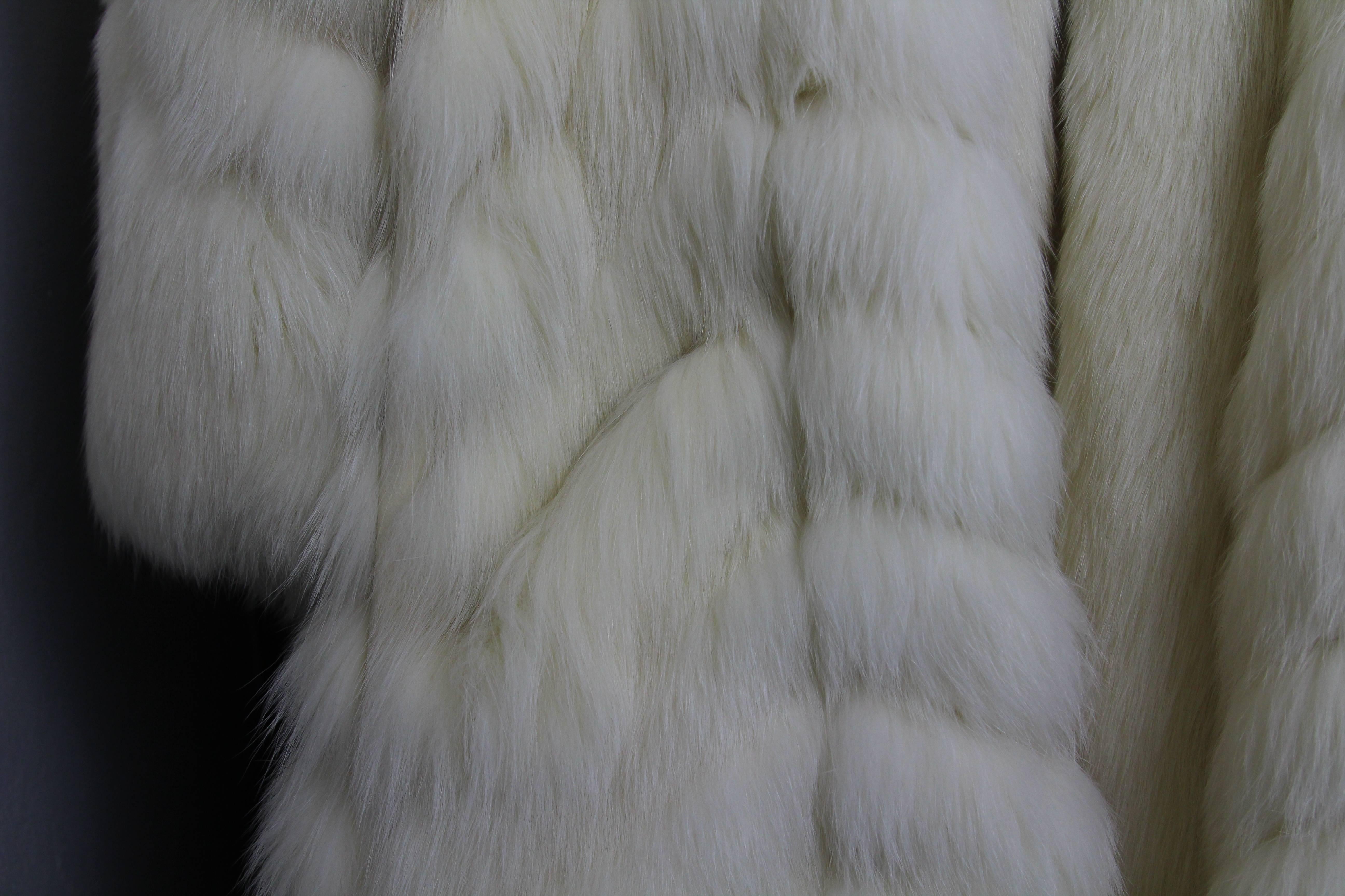 Women's 1980s Christian Dior fox fur coat