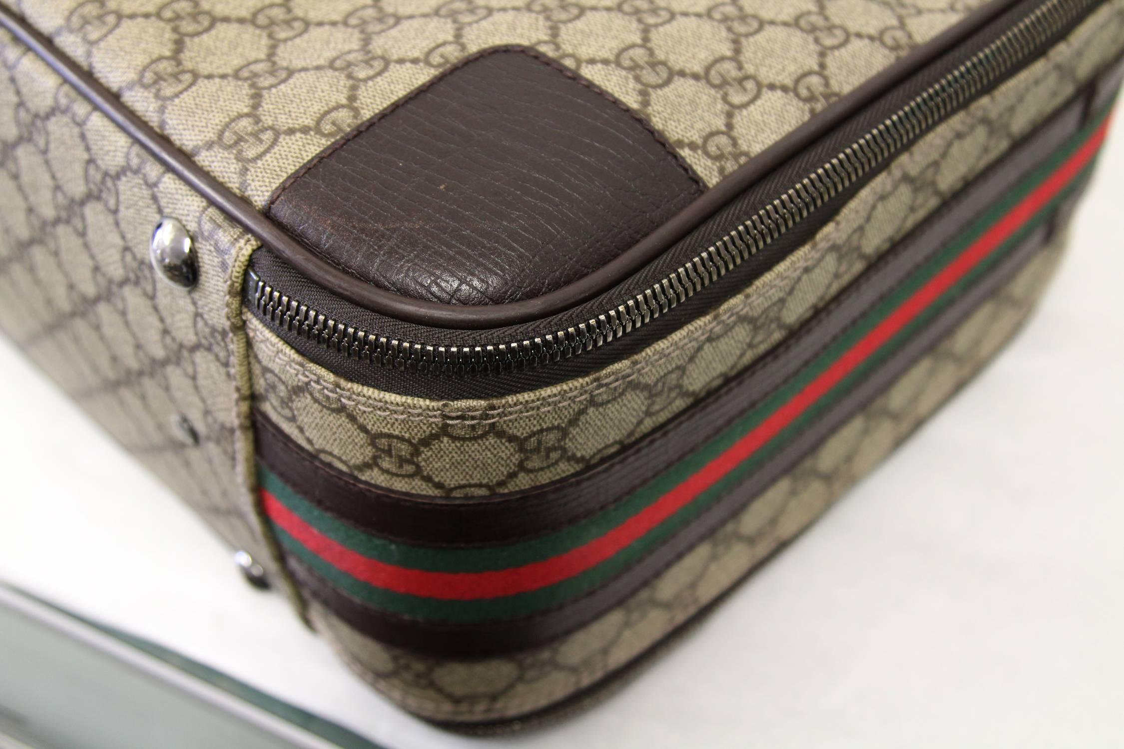2000S Gucci Logo Suitcase 3