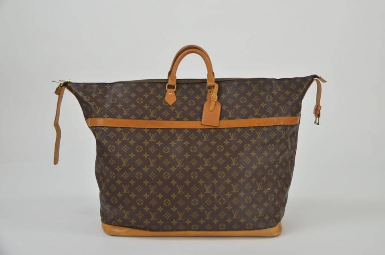 1980s Louis Vuitton Monogram Leather Holdall at 1stDibs 1980s louis vuitton bags, louis