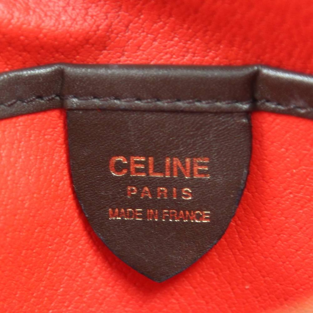 Céline Brown Leather Shoulderbag 5