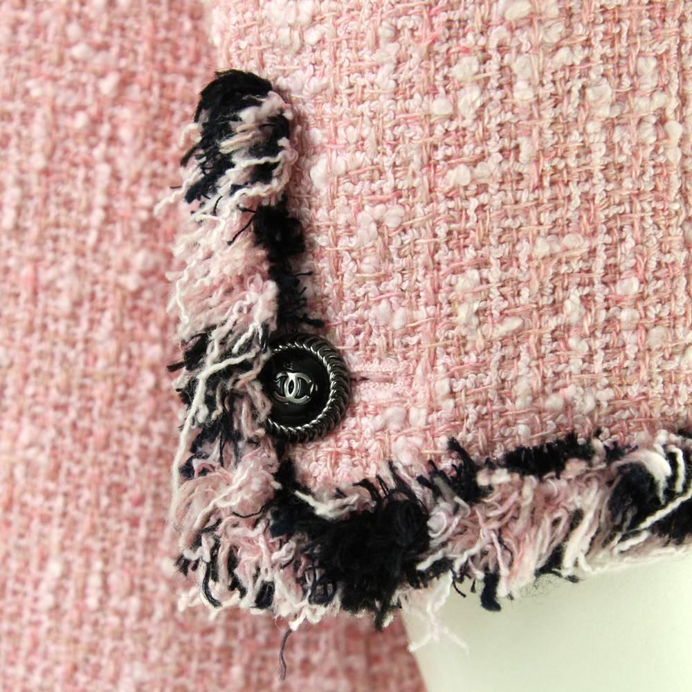 Women's Chanel Pink Cotton Blend Jacket, 2000s