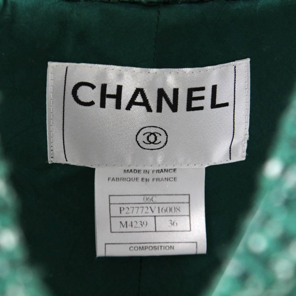 Women's 2006 Chanel Green Jacket