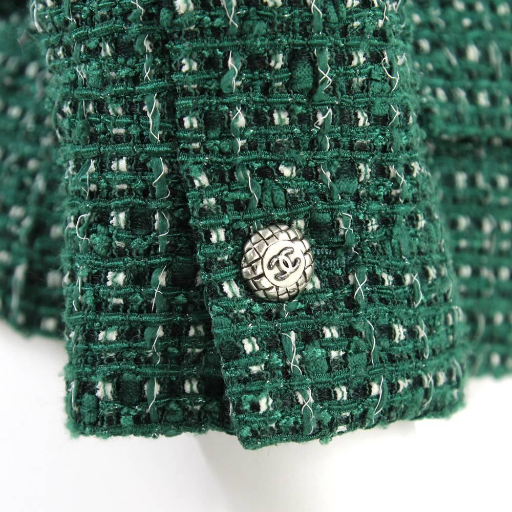2006 Chanel Green Jacket 1