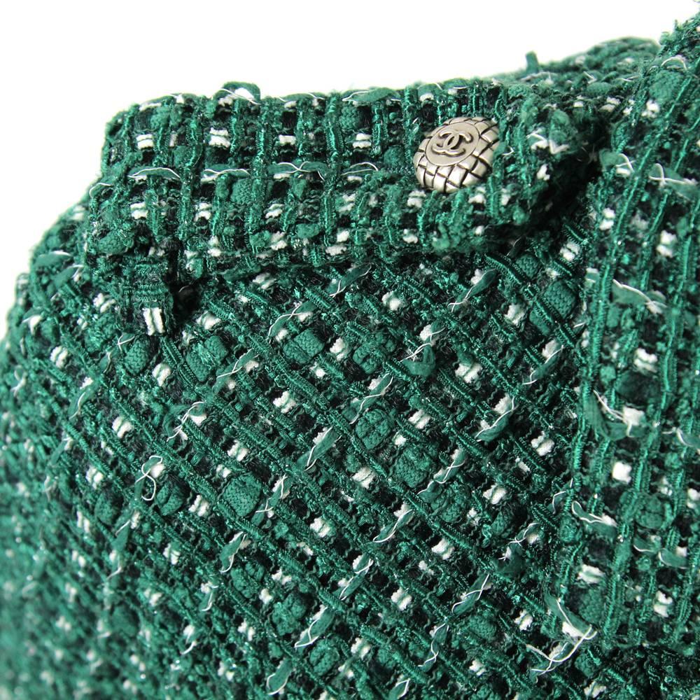 2006 Chanel Green Jacket 3