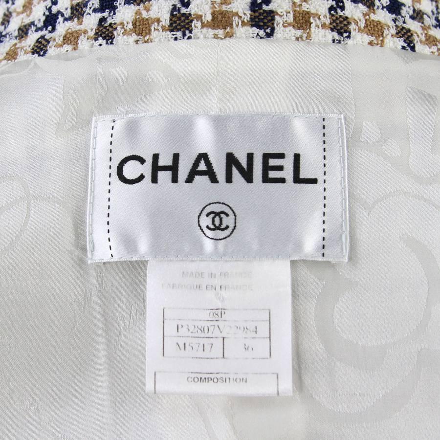 Gray 2008 Chanel Tweed Jacket