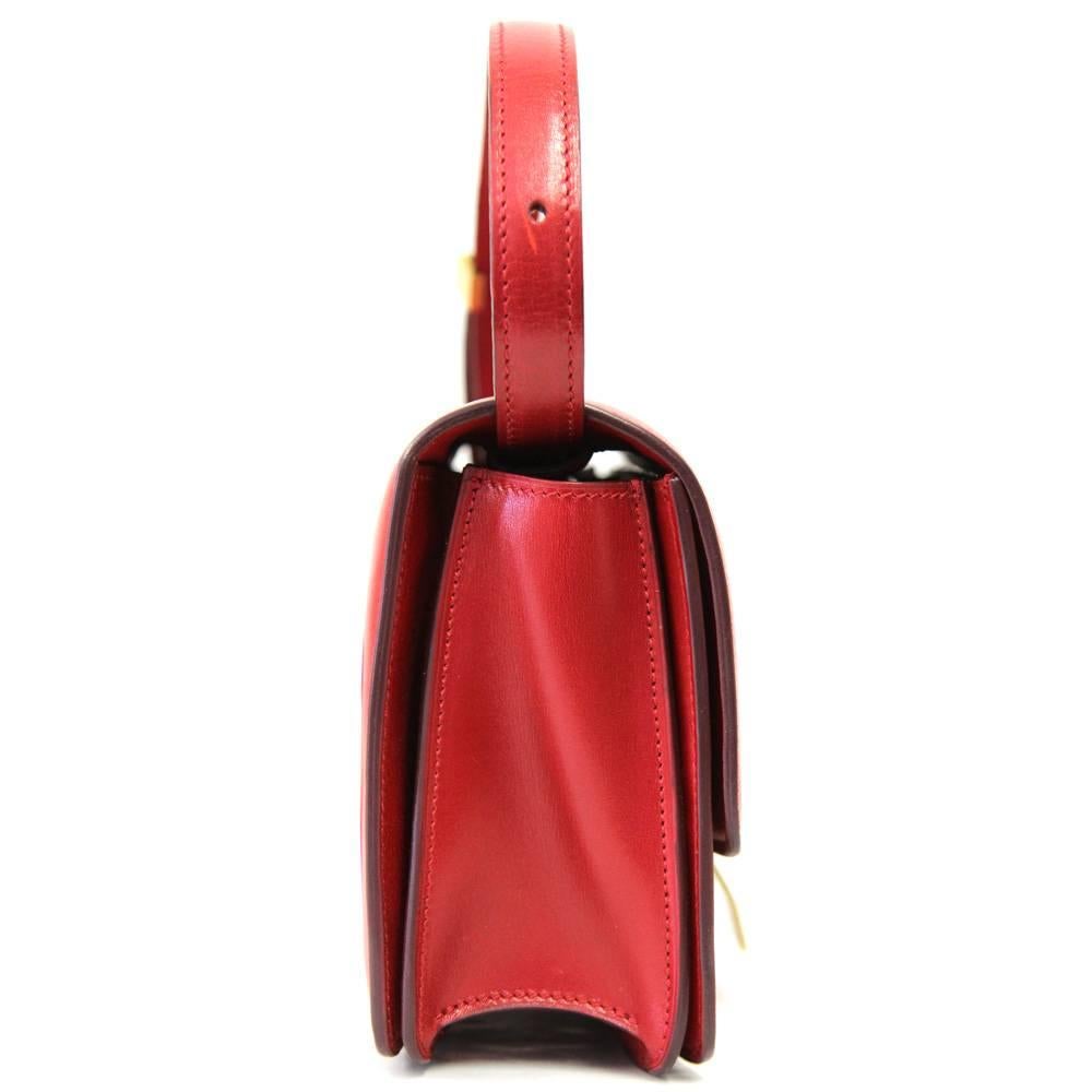 2000s Céline Red Leather 