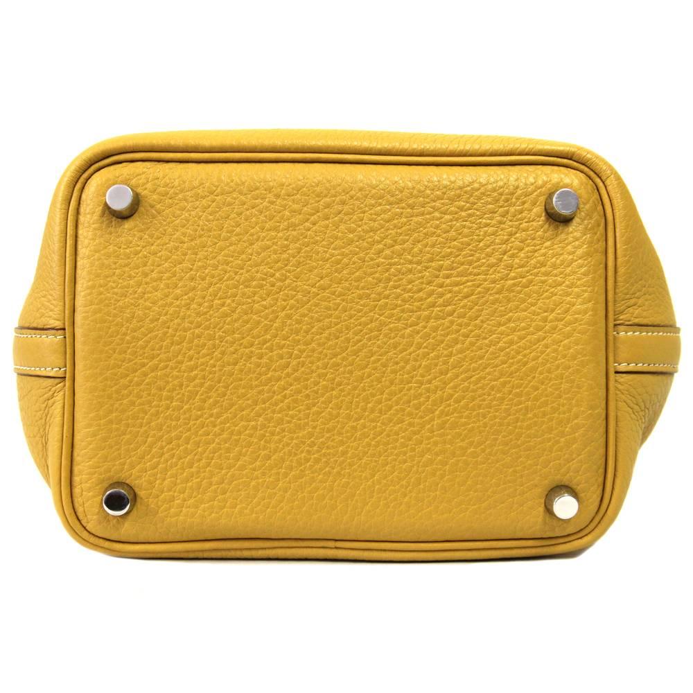 hermes picotin 18 yellow