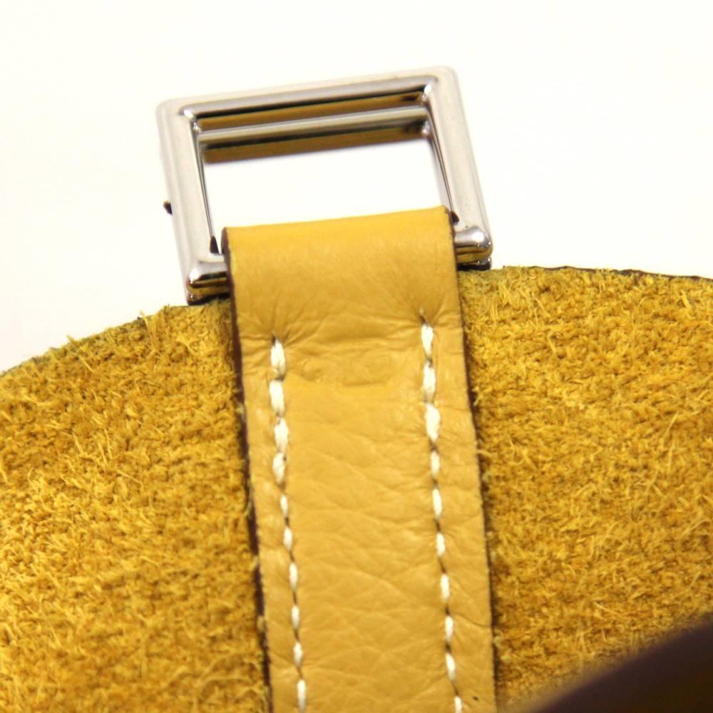 2007 Hermès Yellow Leather Picotin Bag 2