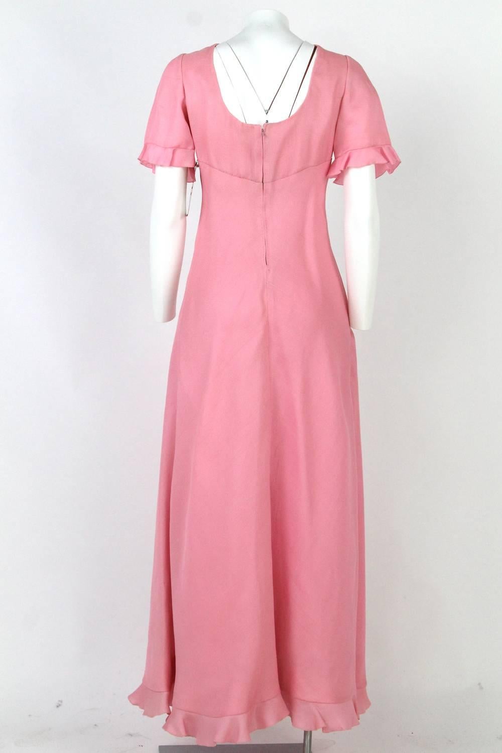 Women's 1970s Stop Senes Pink Dress Suit