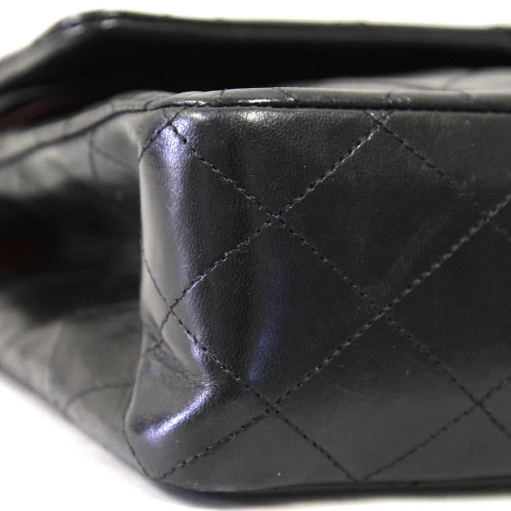 Black Chanel 2.55 Bag 25 cm
