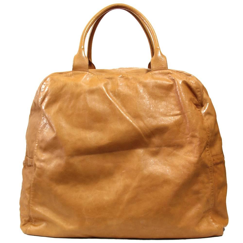 Brown 2000s Marni Caramel Travel Bag