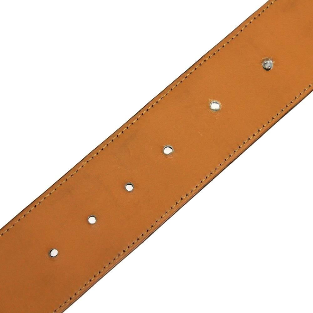 2010s Hermès Crocodile Leather Belt 1