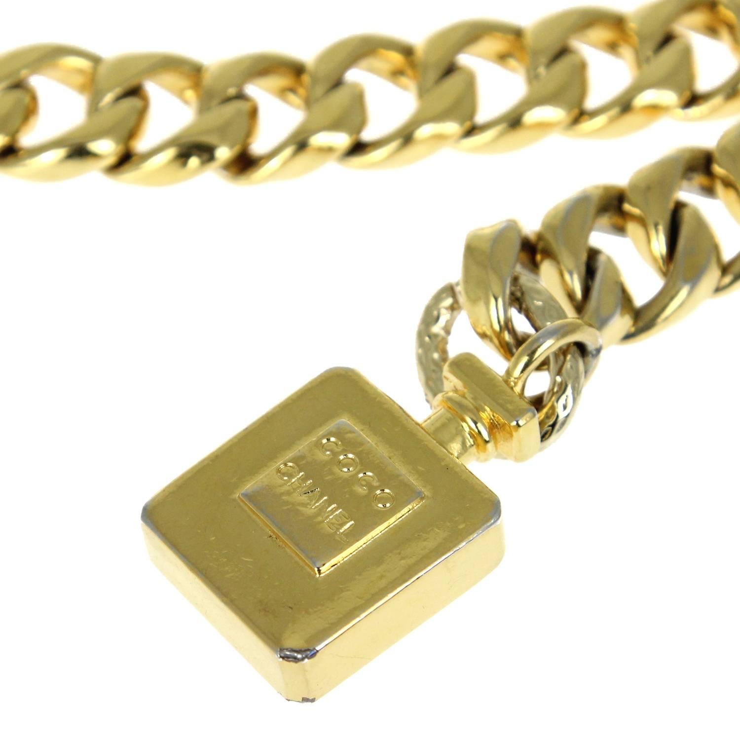 Women's 2000s Chanel Golden Metal Belt