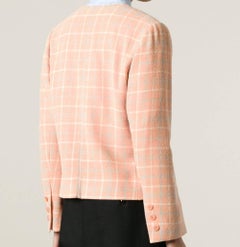 Céline Pink Wool Vintage Jacket, 1990s
