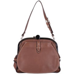 Marni Vintage Brown Leather Bag, 2000s
