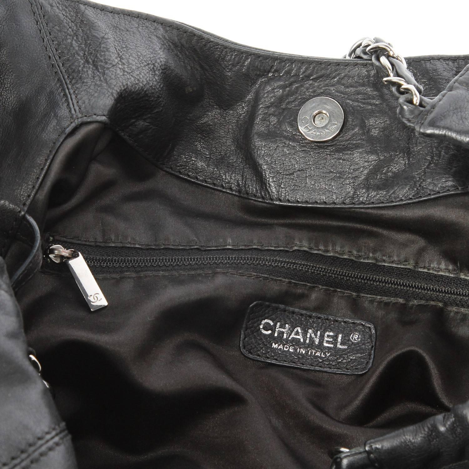 2000s Chanel Vintage Coco Cabas Tote Bag 1