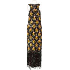 1990s Jean Paul Gaultier Multicolor Sequins Vintage Dress