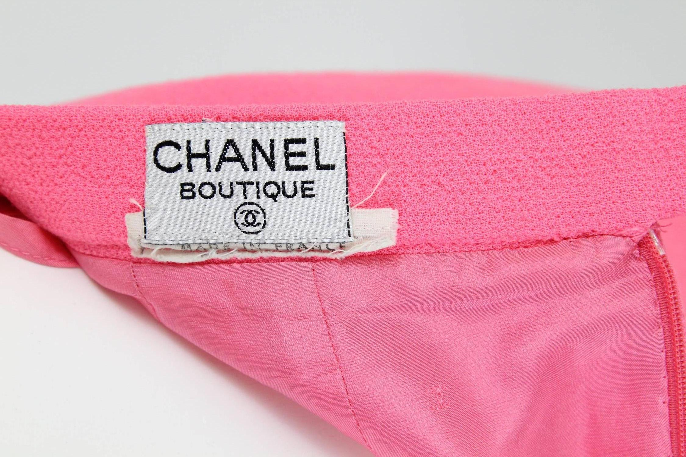 Women's 1990S Pink Chanel Suit