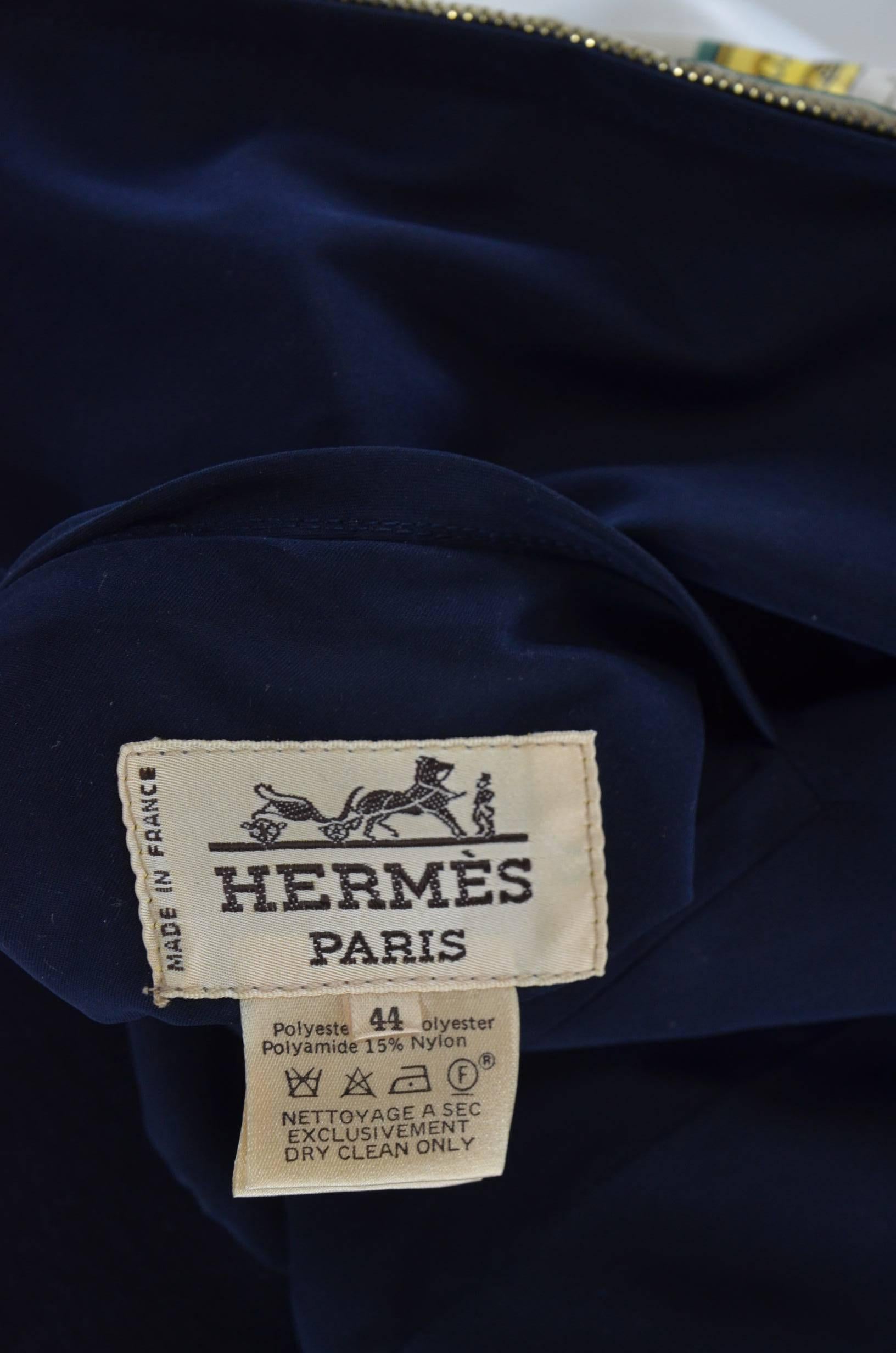 1980s Hermès Reversible Silk Jacket  1