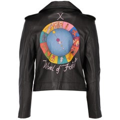 2010s Dior Black Leather Biker Jacket