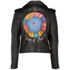 2010s Dior Black Leather Biker Jacket 