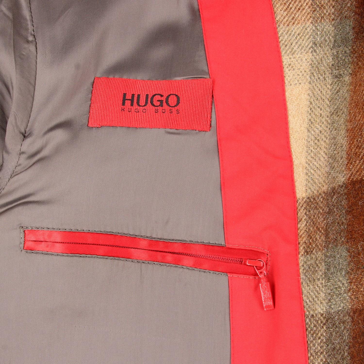 Hugo Boss Vintage Wool Tartan Coat, 1990s  3