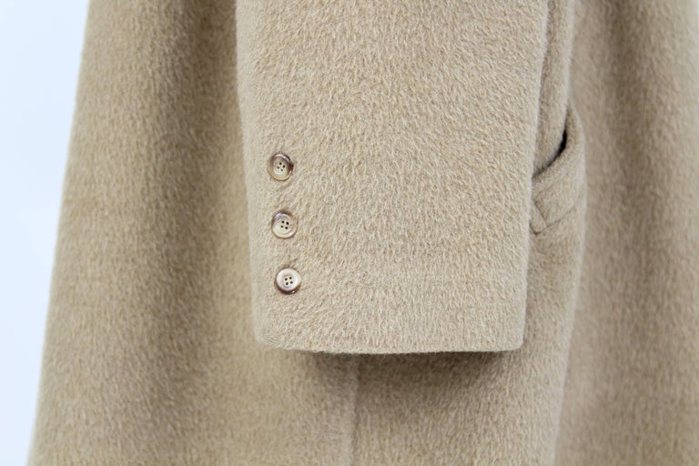 1980s Valentino beige wool Coat For Sale at 1stDibs