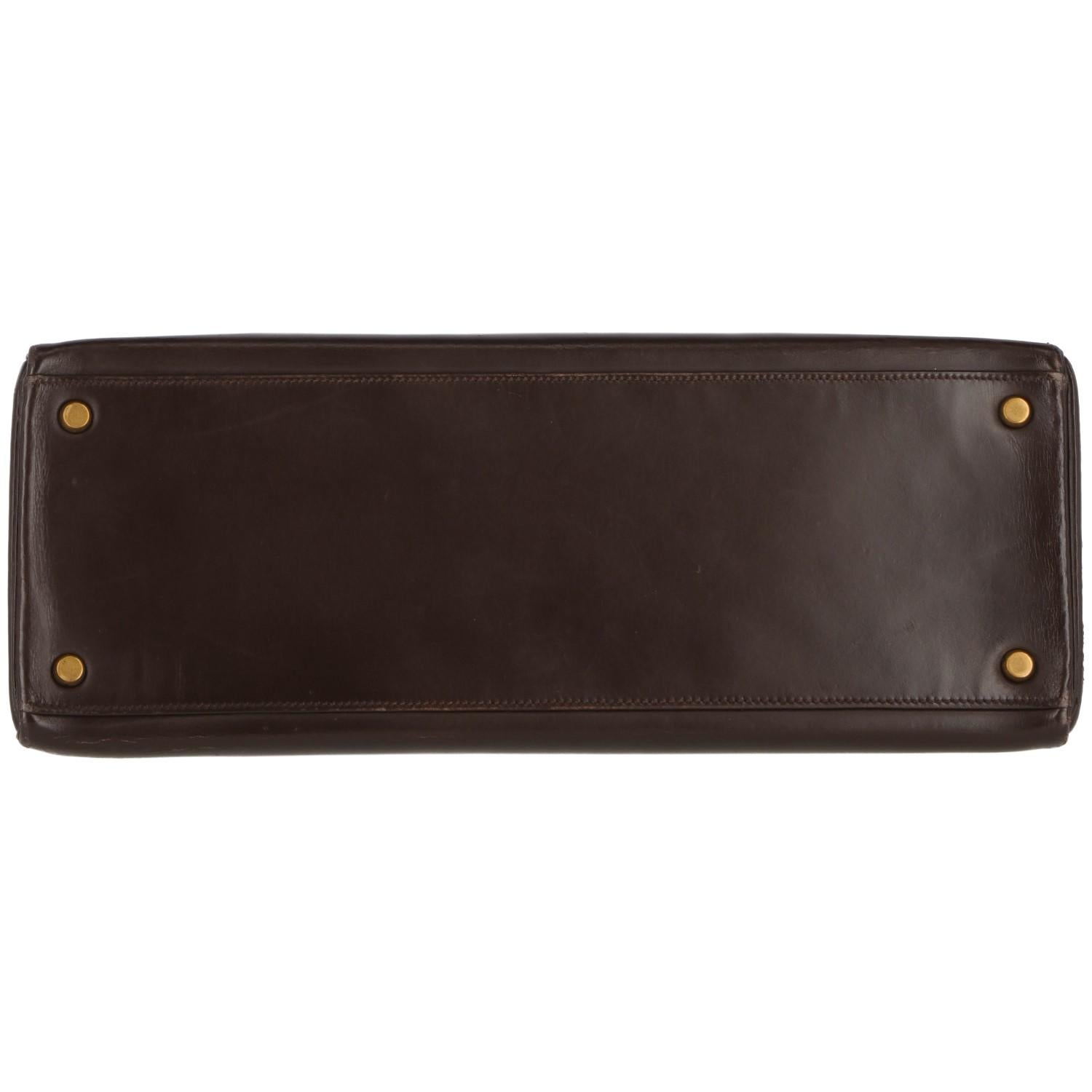 1966s Hermès Vintage Brown Leather Kelly Bag 2